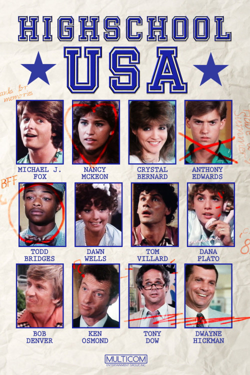 High School U.S.A. (1983) poster