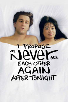 I Propose We Never See Each Other Again After Tonight (2020) poster