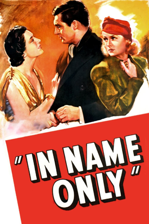 In Name Only (1939) poster