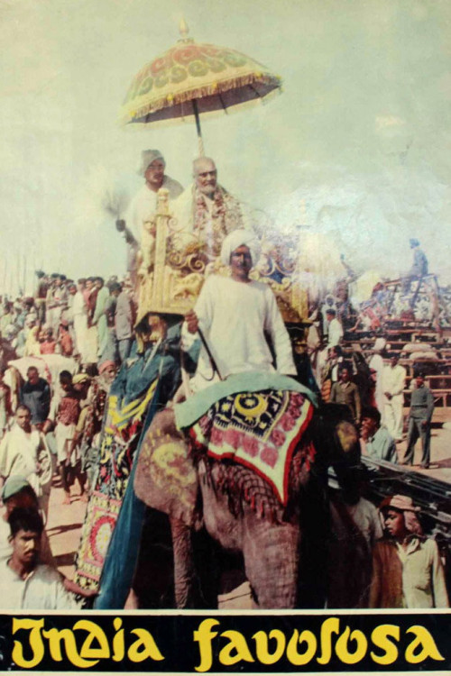 India favolosa (1954) poster