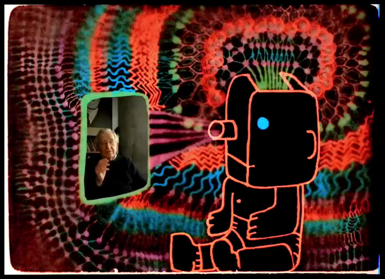 Is the Man Who Is Tall Happy?: An Animated Conversation with Noam Chomsky screenshot 1