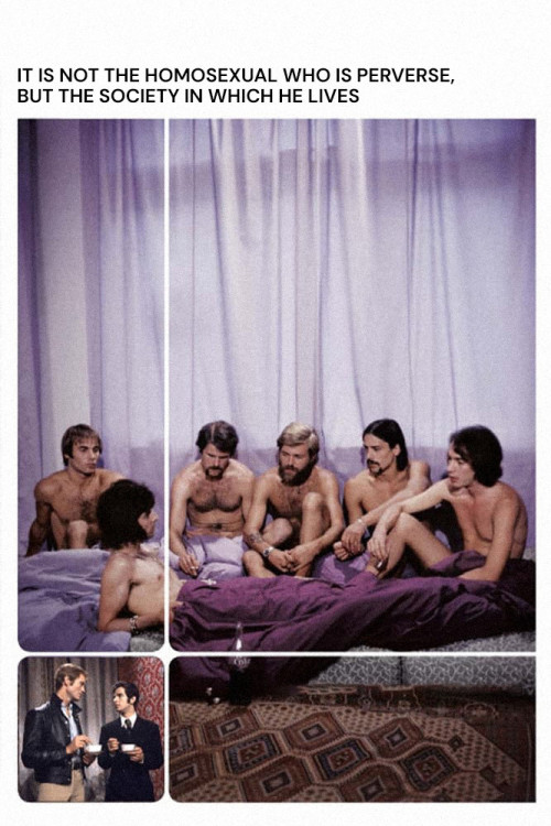Nicht der Homosexuelle ist pervers, sondern die Situation, in der er lebt (1971) poster