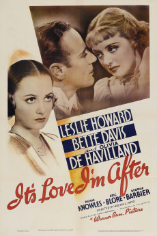 It's Love I'm After (1937) poster