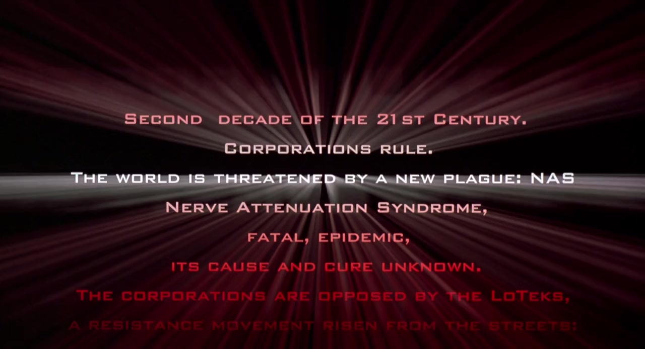 Johnny Mnemonic screenshot 1