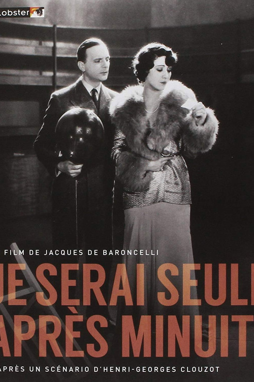 Je serai seule après minuit (1931) poster