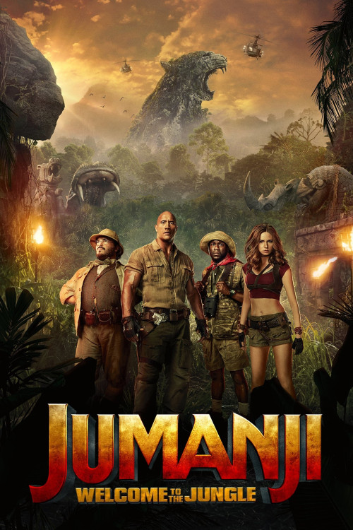Jumanji: Welcome to the Jungle (2017) poster