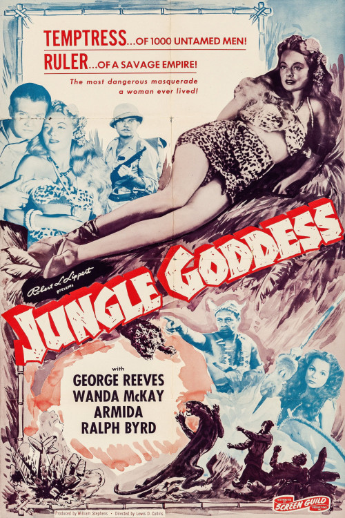 Jungle Goddess (1948) poster