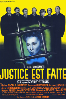 Justice est faite (1950) poster