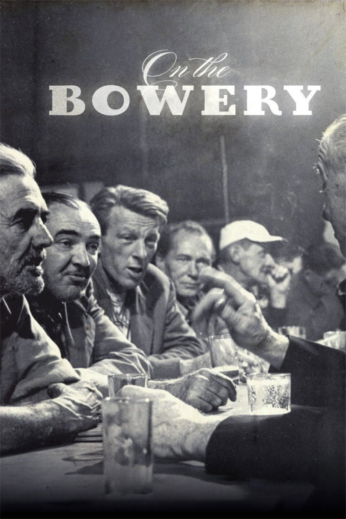 On the Bowery (1956) poster