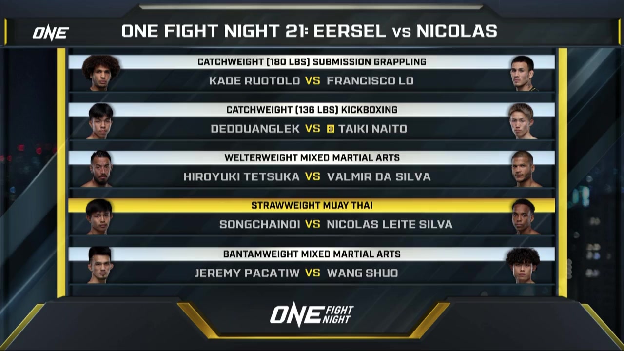ONE Fight Night 21: Eersel vs. Nicolas screenshot 2