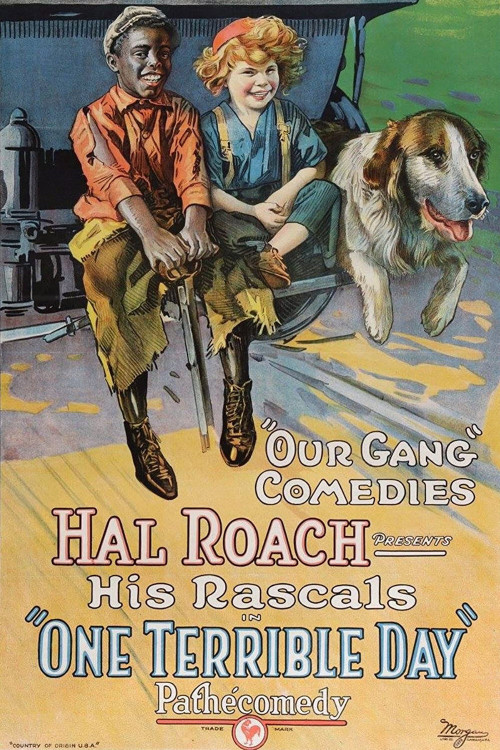 One Terrible Day (1922) poster