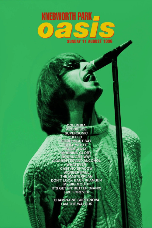 Oasis: Second Night Live at Knebworth Park (1996) poster
