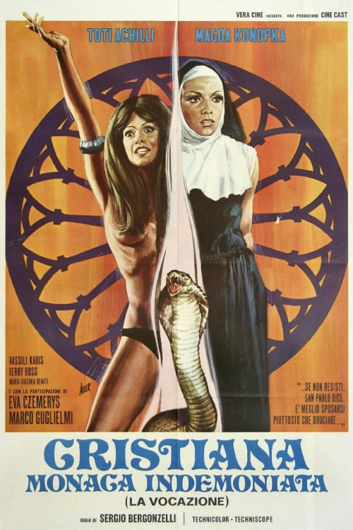 Cristiana monaca indemoniata (1972) poster