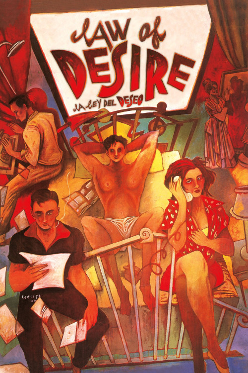 La ley del deseo (1987) poster