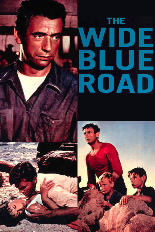 La grande strada azzurra (1957) poster