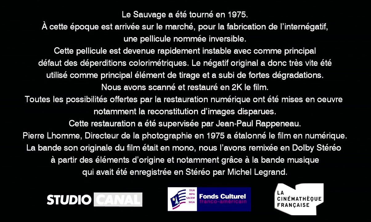 Le sauvage screenshot 1