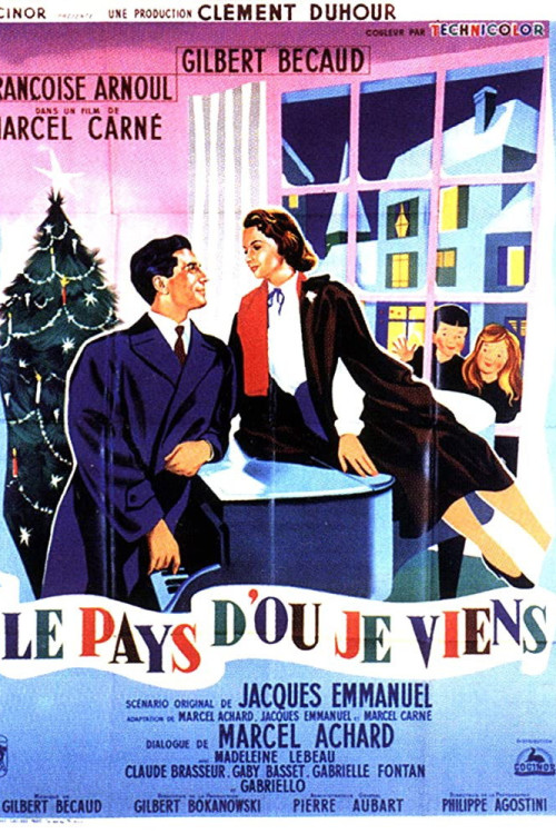 Le pays d'où je viens (1956) poster