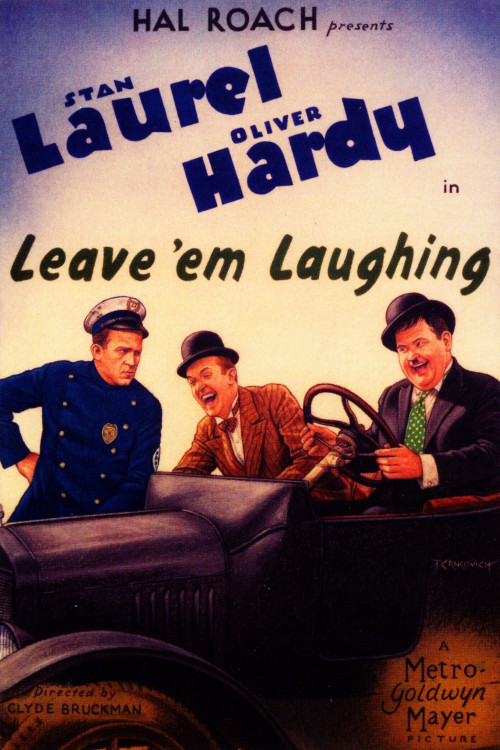 Leave 'em Laughing (1928) poster