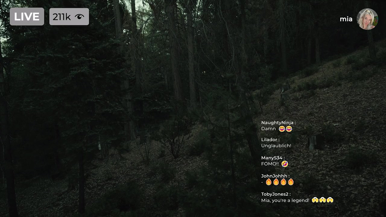Livestream screenshot 2