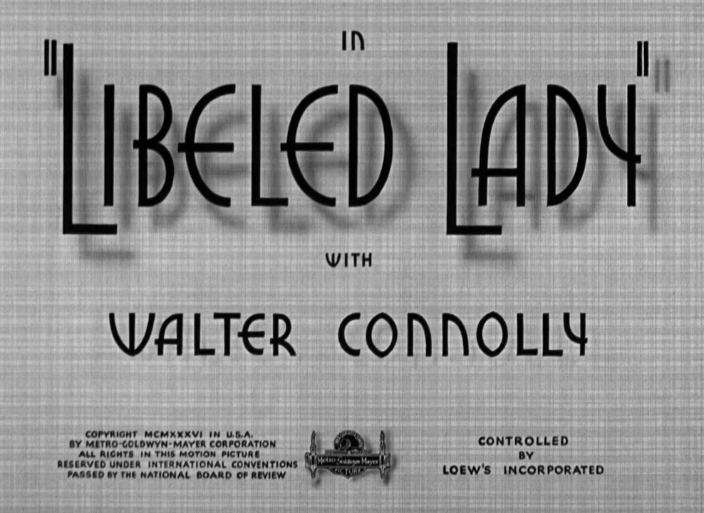 Libeled Lady screenshot 2