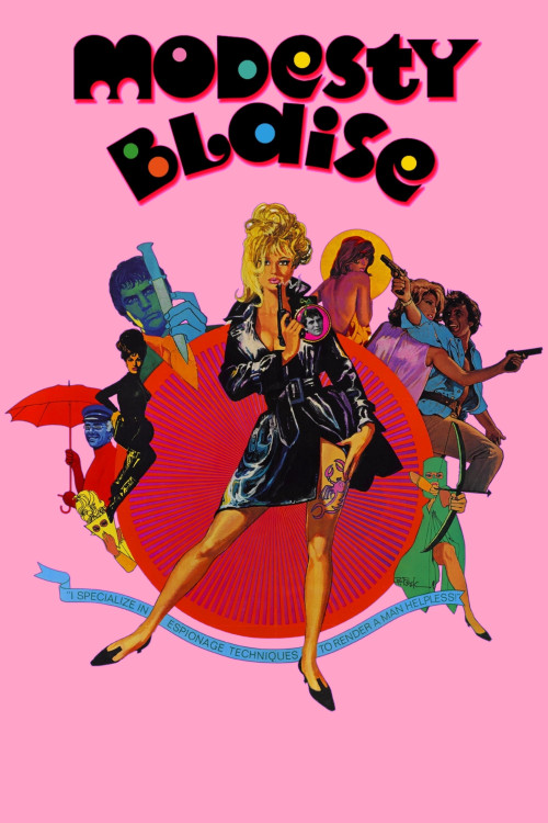 Modesty Blaise (1966) poster