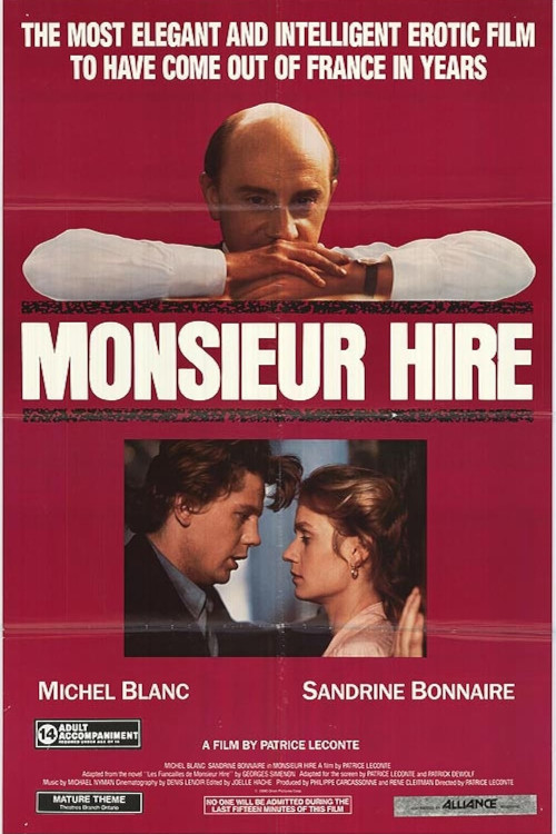 Monsieur Hire (1989) poster