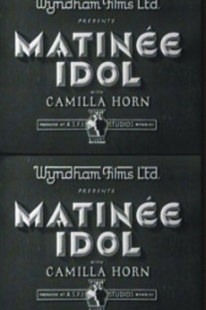 Matinee Idol (1933) poster