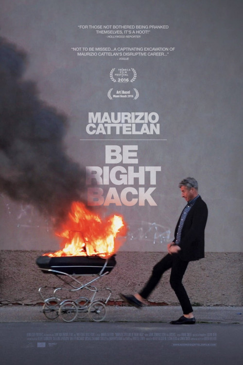 Maurizio Cattelan: Be Right Back (2016) poster