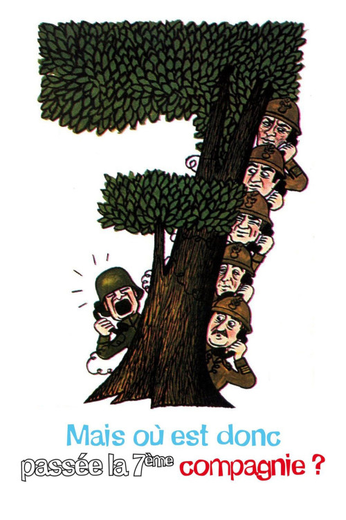 Mais où est donc passée la 7ème compagnie (1973) poster