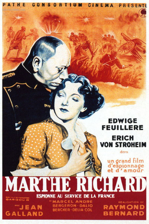 Marthe Richard au service de la France (1937) poster