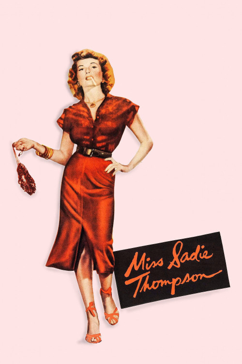 Miss Sadie Thompson (1953) poster