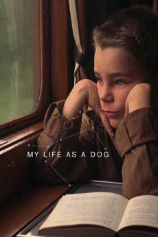 Mitt liv som hund (1985) poster