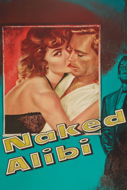 Naked Alibi (1954) poster