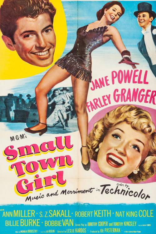 Small Town Girl (1953) poster