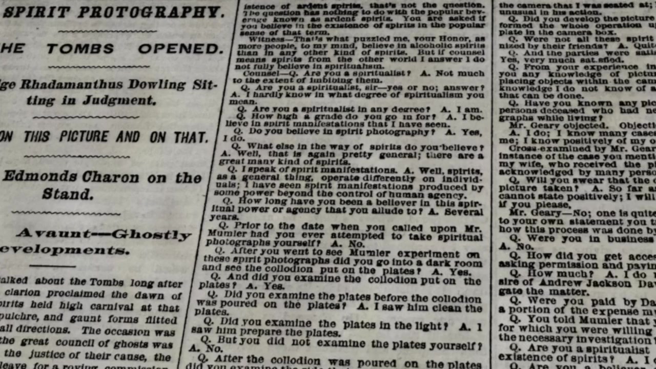Smile for the Dead: An Examination of Spirit Photography screenshot 1