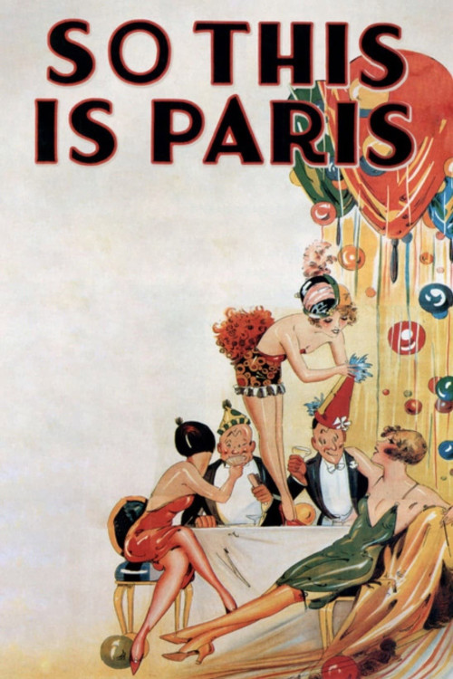 So This Is Paris (1926) poster