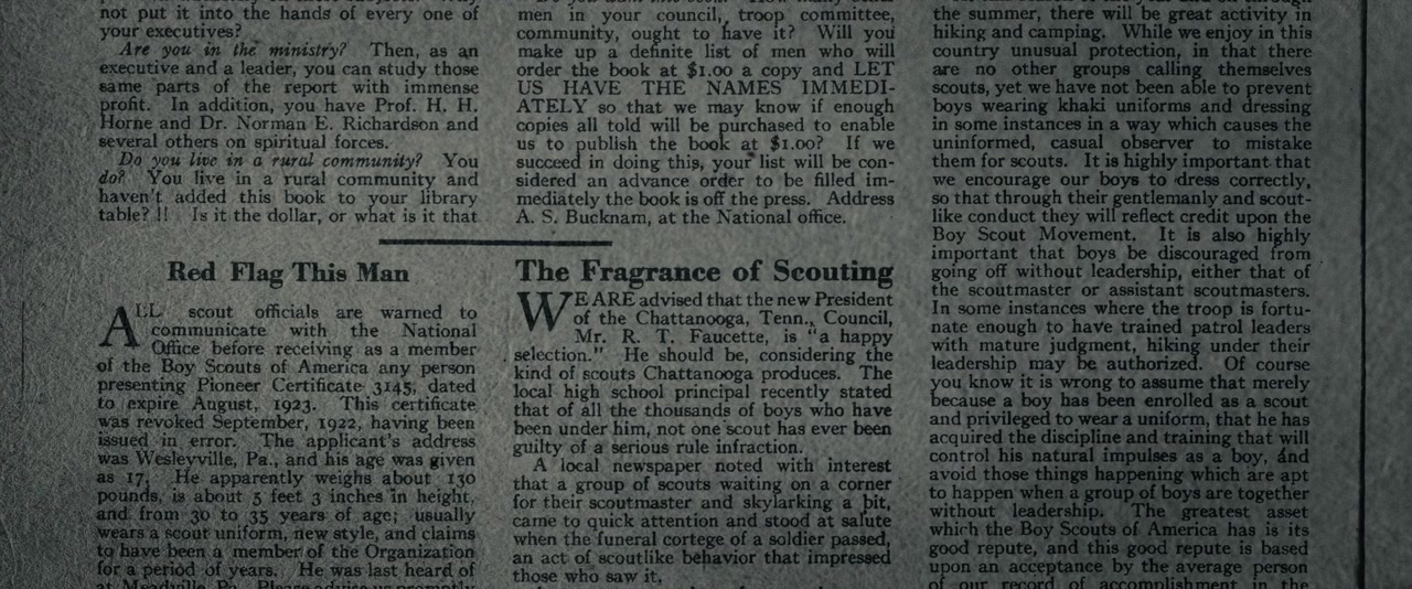 Scouts Honor: The Secret Files of the Boy Scouts of America screenshot 1