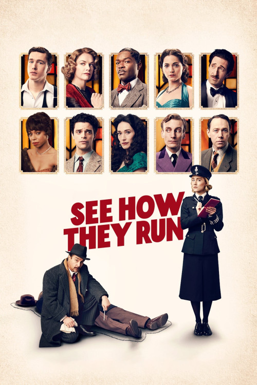 See How They Run (2022) poster