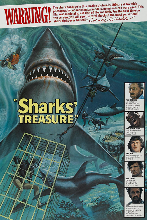 Sharks' Treasure (1975) poster