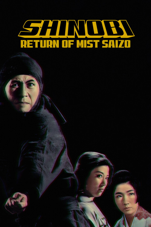 Shinobi no mono: Zoku Kirigakure Saizô (1964) poster