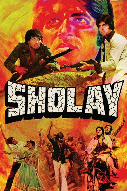 Sholay (1975) poster