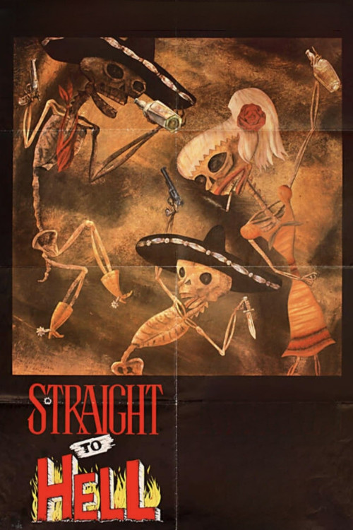 Straight to Hell (1987) poster