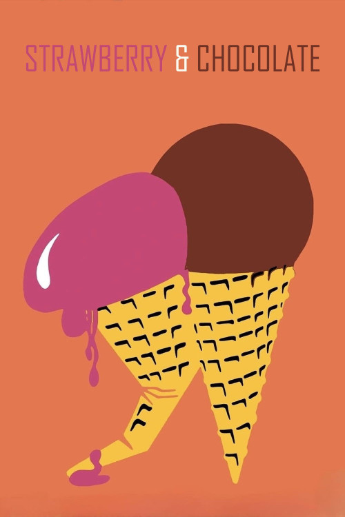 Fresa y chocolate (1993) poster