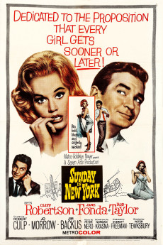 Sunday in New York (1963) poster
