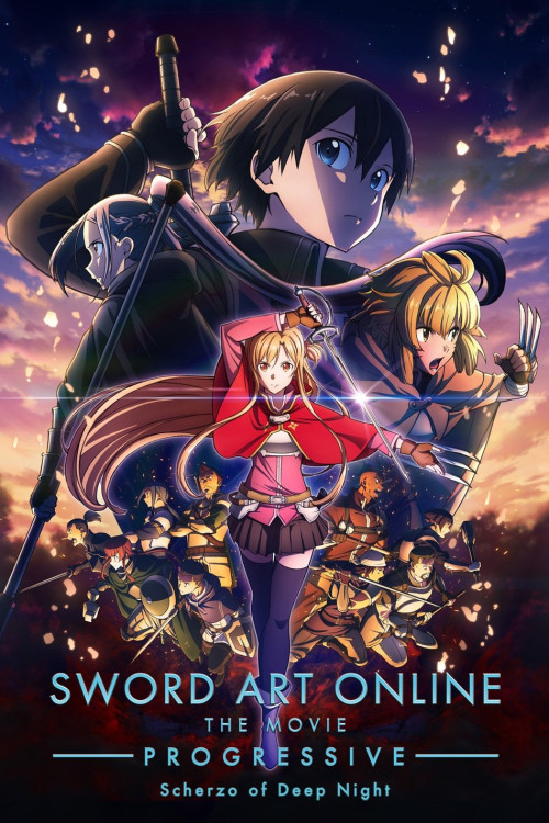 Gekijôban Sôdo Âto Onrain Puroguresshibu Kuraki Yûyami no Sukerutso (2022) poster