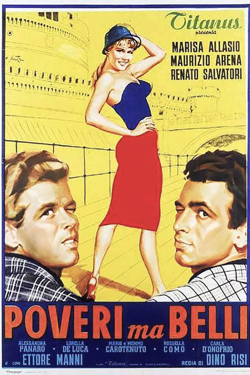 Poveri ma belli (1957) poster