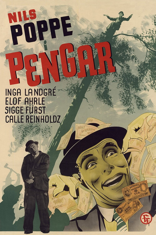 Pengar: En tragikomisk saga (1946) poster