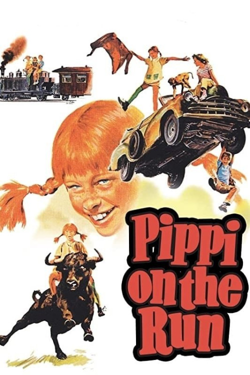 På rymmen med Pippi Långstrump (1970) poster