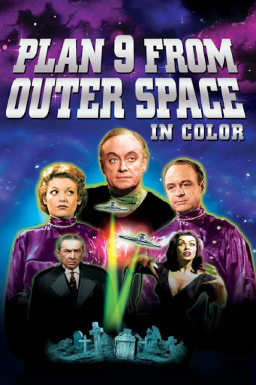 Plan 9 from Outer Space in Color (1959) poster