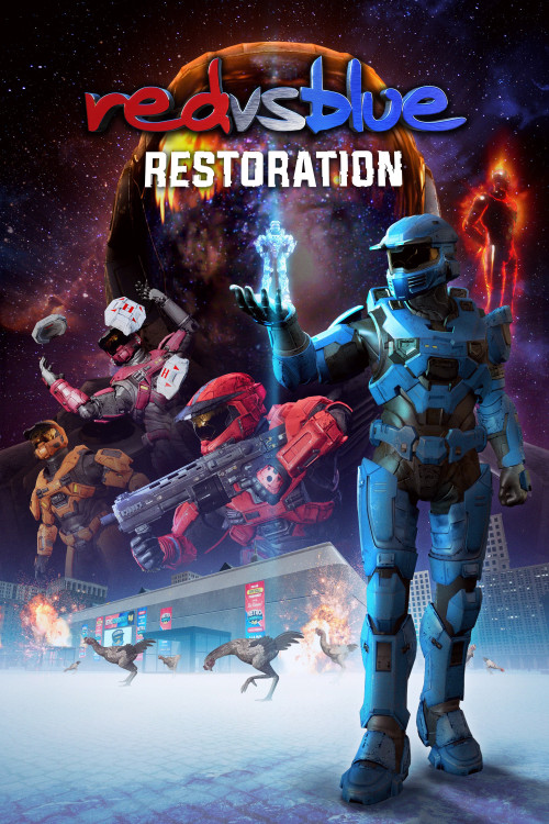 Red vs. Blue: Restoration (2024) poster